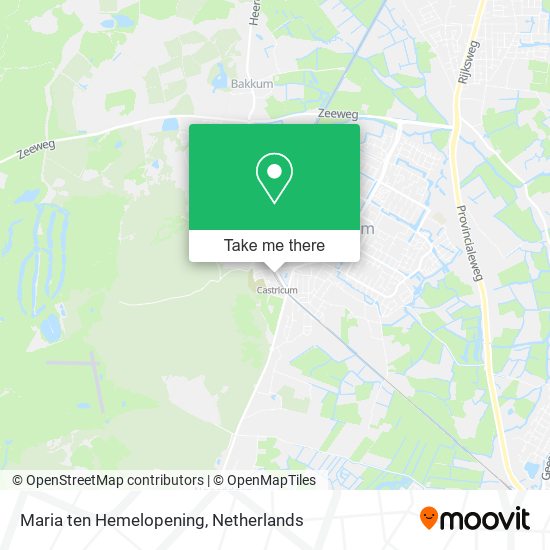 Maria ten Hemelopening map