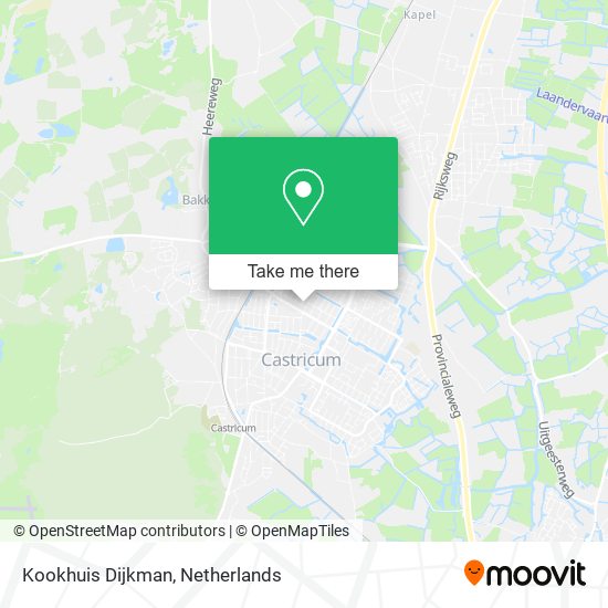 Kookhuis Dijkman map