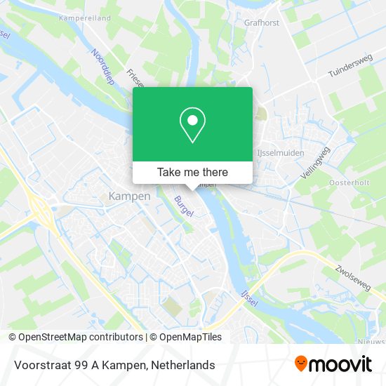 Voorstraat 99 A Kampen Karte