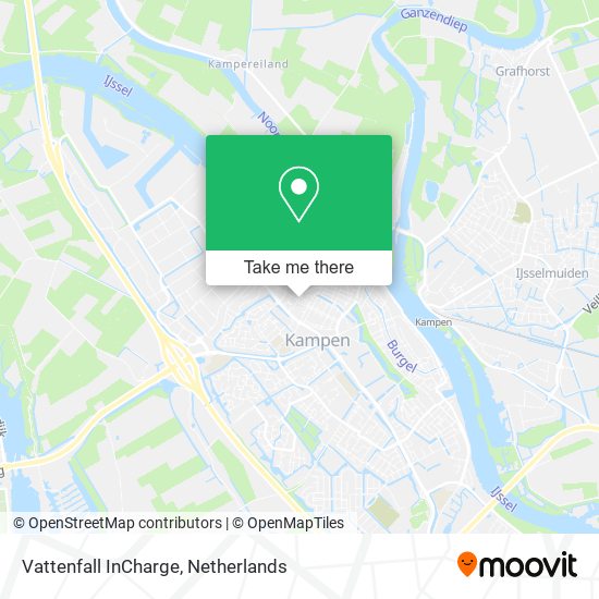 Vattenfall InCharge map