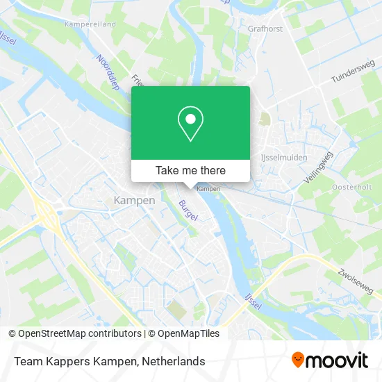 Team Kappers Kampen map