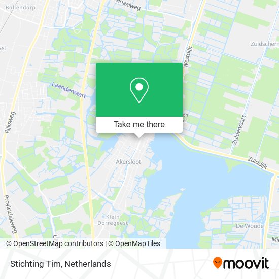 Stichting Tim map