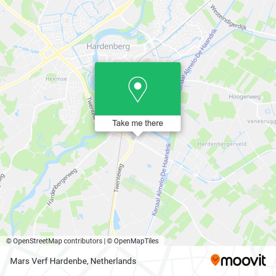 Mars Verf Hardenbe map