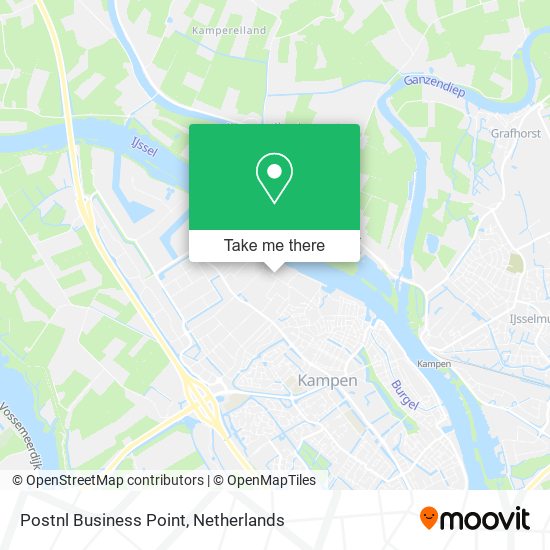 Postnl Business Point map