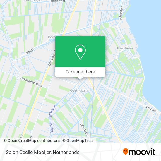 Salon Cecile Mooijer map