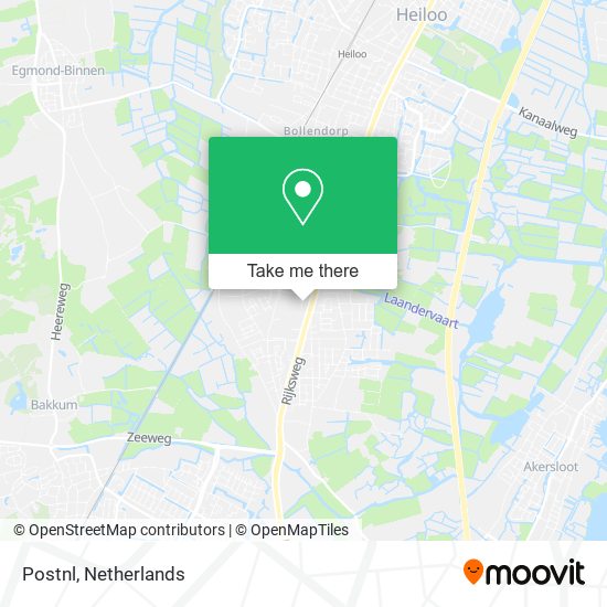 Postnl map