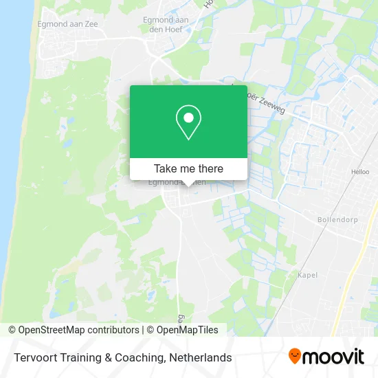 Tervoort Training & Coaching map