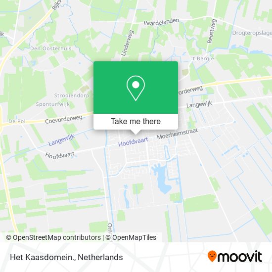 Het Kaasdomein. map