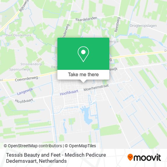 Tessa's Beauty and Feet - Medisch Pedicure Dedemsvaart map