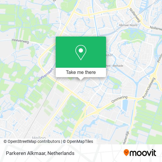 Parkeren Alkmaar Karte