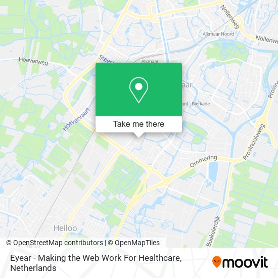 Eyear - Making the Web Work For Healthcare map
