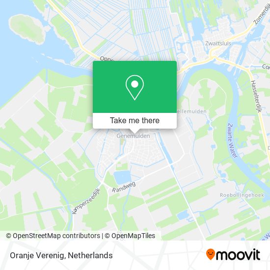 Oranje Verenig map