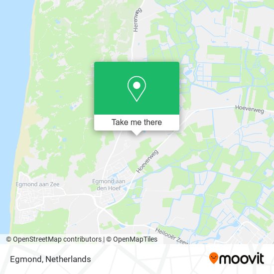 Egmond map