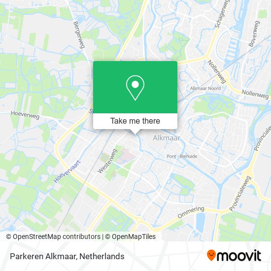 Parkeren Alkmaar Karte