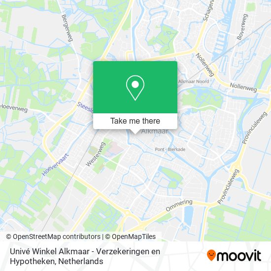 Univé Winkel Alkmaar - Verzekeringen en Hypotheken map