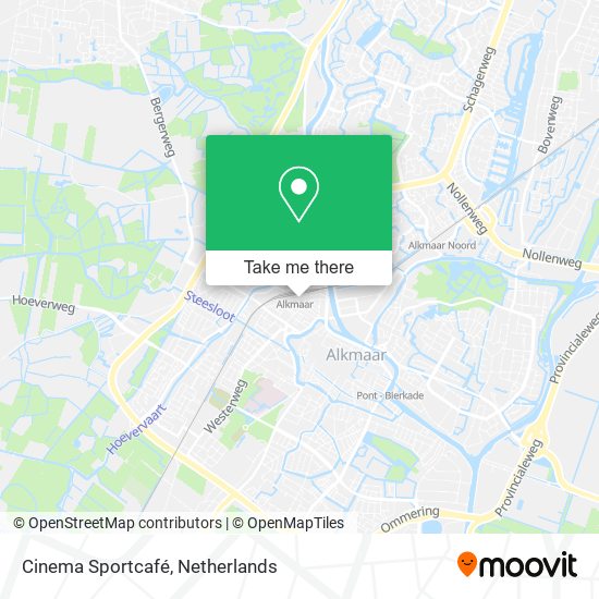 Cinema Sportcafé map