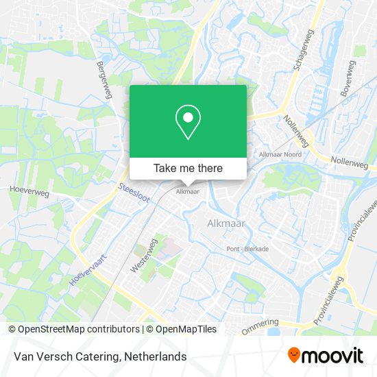 Van Versch Catering map