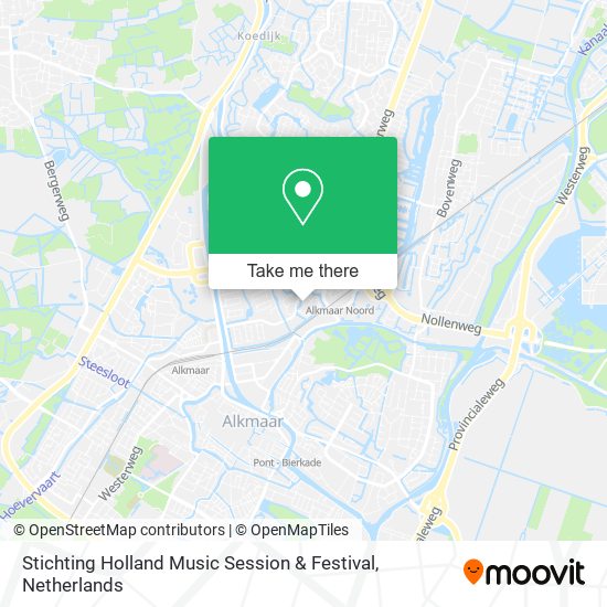 Stichting Holland Music Session & Festival Karte