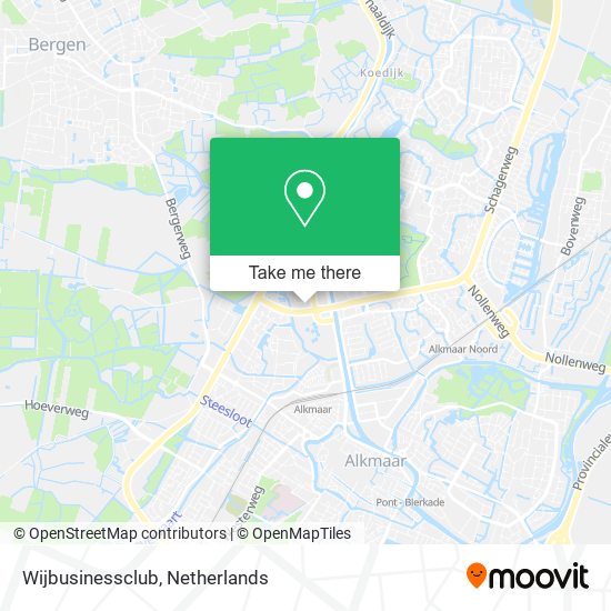 Wijbusinessclub map