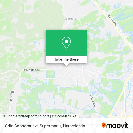 Odin Coöperatieve Supermarkt map