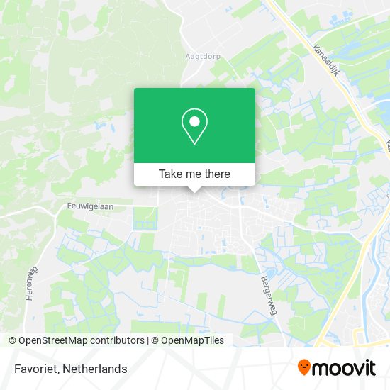 Favoriet map