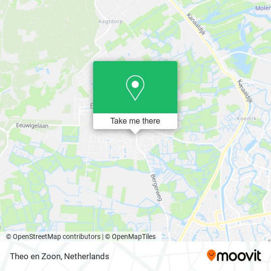 Theo en Zoon map