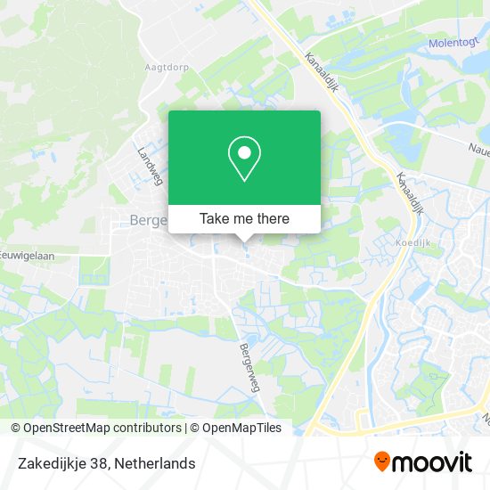 Zakedijkje 38 map