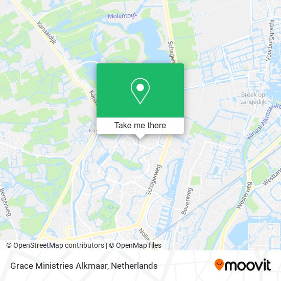 Grace Ministries Alkmaar map