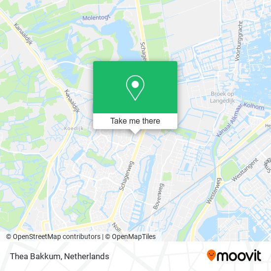 Thea Bakkum map