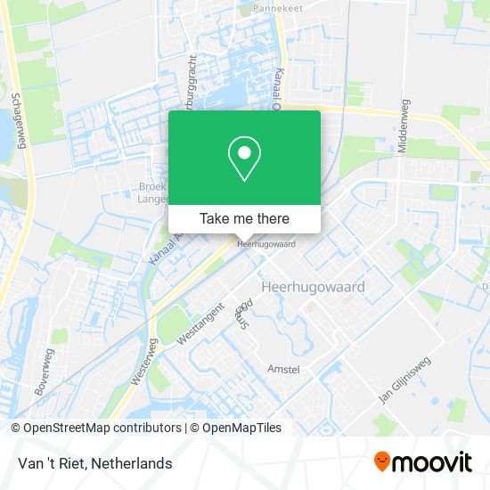 Van 't Riet map