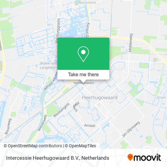 Intercessie Heerhugowaard B.V. map