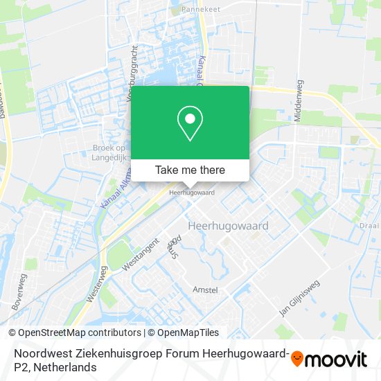 Noordwest Ziekenhuisgroep Forum Heerhugowaard-P2 Karte