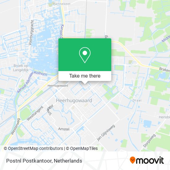 Postnl Postkantoor map