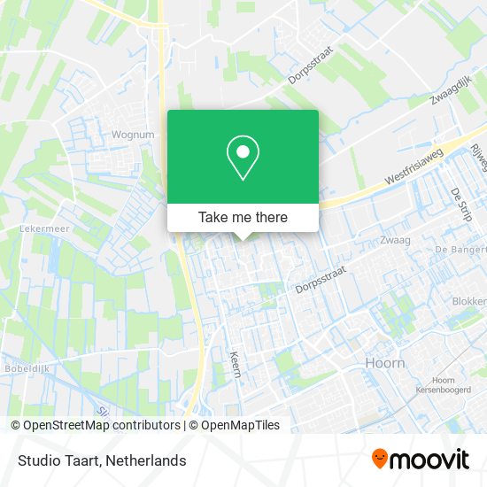 Studio Taart map