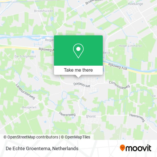 De Echte Groentema map