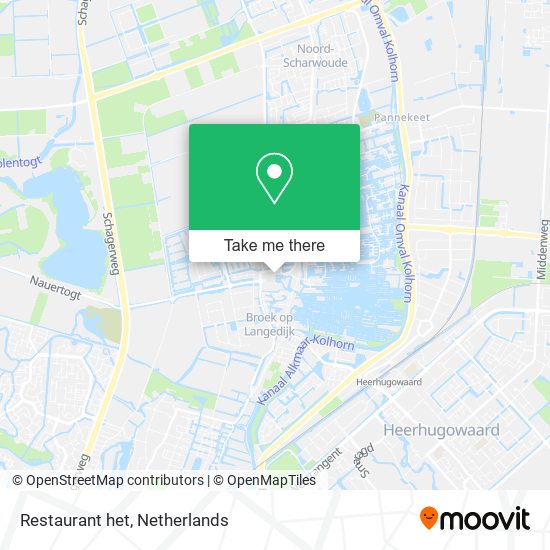 Restaurant het map