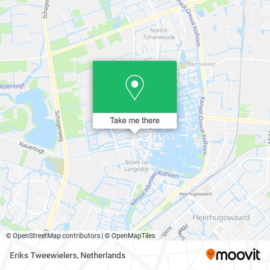 Eriks Tweewielers map