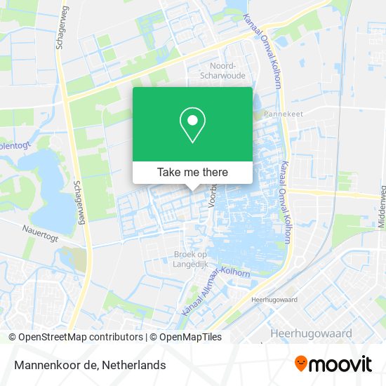 Mannenkoor de map