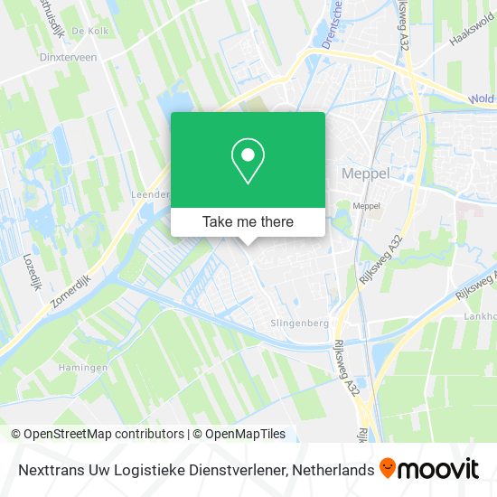 Nexttrans Uw Logistieke Dienstverlener Karte
