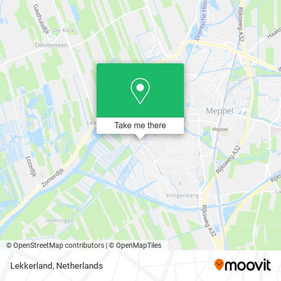 Lekkerland map