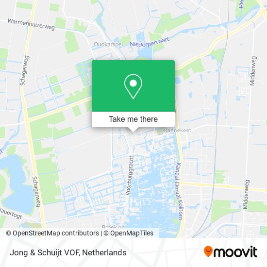 Jong & Schuijt VOF map