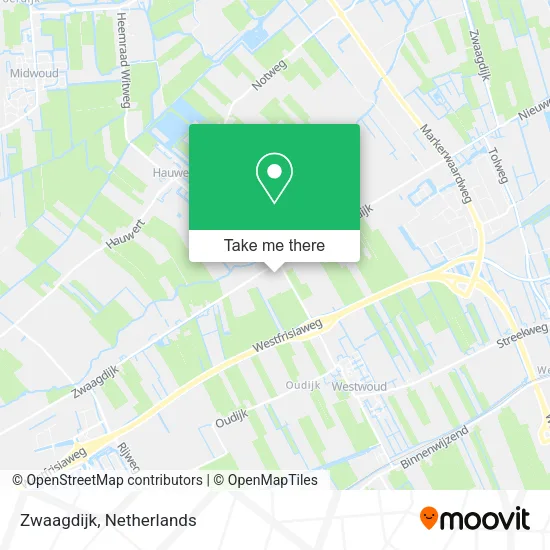 Zwaagdijk map