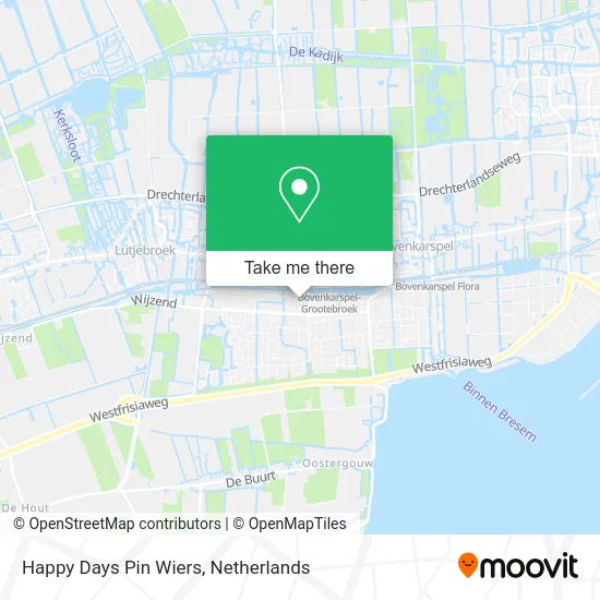 Happy Days Pin Wiers map