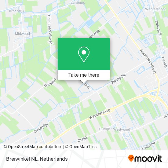 Breiwinkel NL map