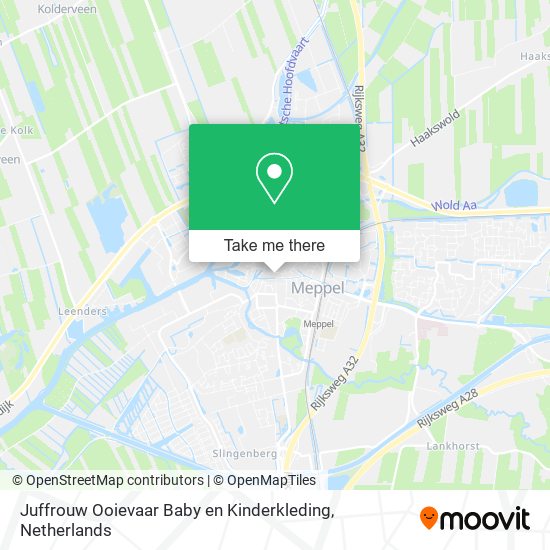 Juffrouw Ooievaar Baby en Kinderkleding map