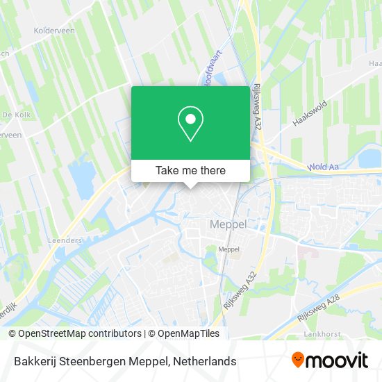 Bakkerij Steenbergen Meppel map