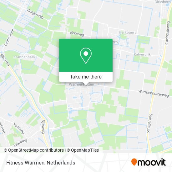 Fitness Warmen map