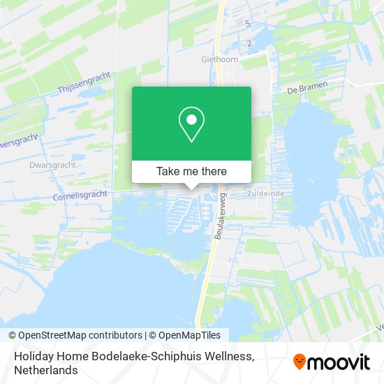 Holiday Home Bodelaeke-Schiphuis Wellness map