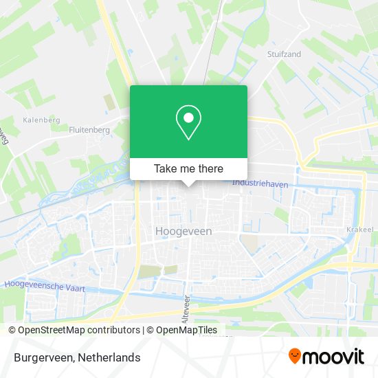 Burgerveen map