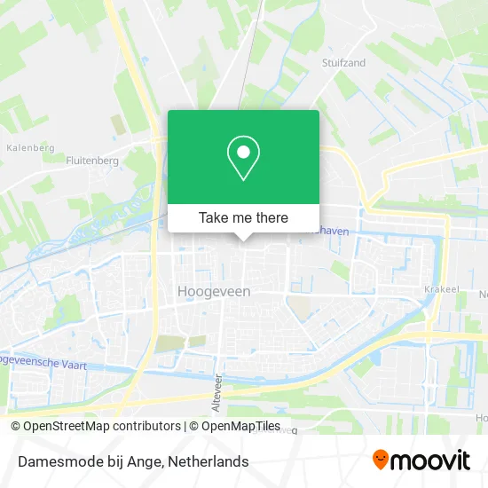Damesmode bij Ange map